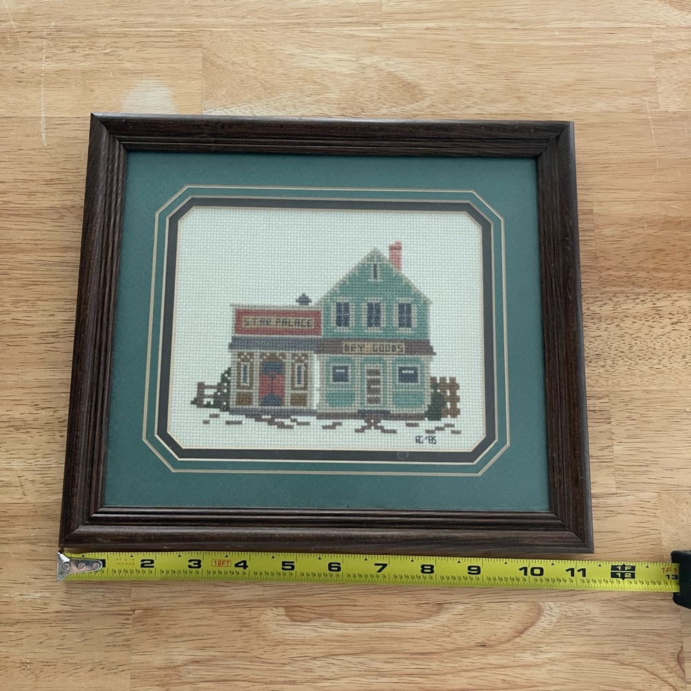 Framed Needle point